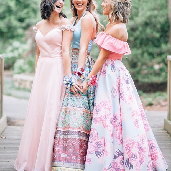 Pink SHERRI HILL prom dress - Picture 1 of 4